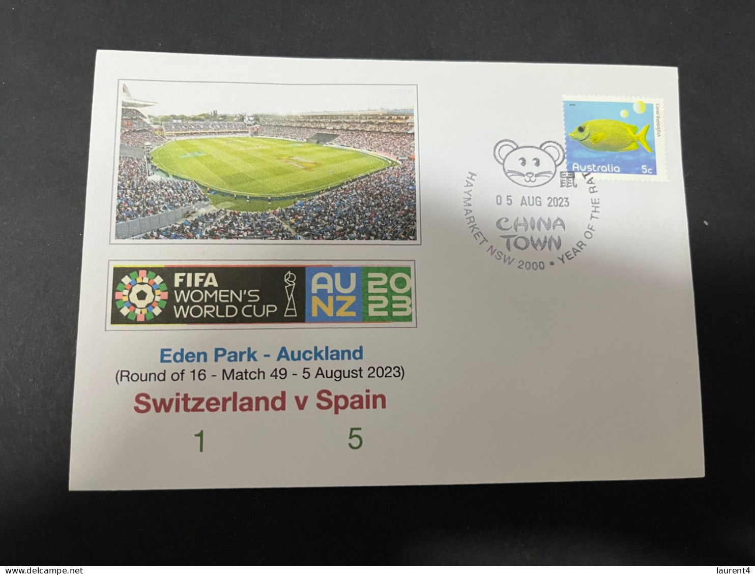 22-2-2024 (1 W 2 A) 5 Covers - FIFA Women's Football World Cup 2023 - Spain Matches - Other & Unclassified