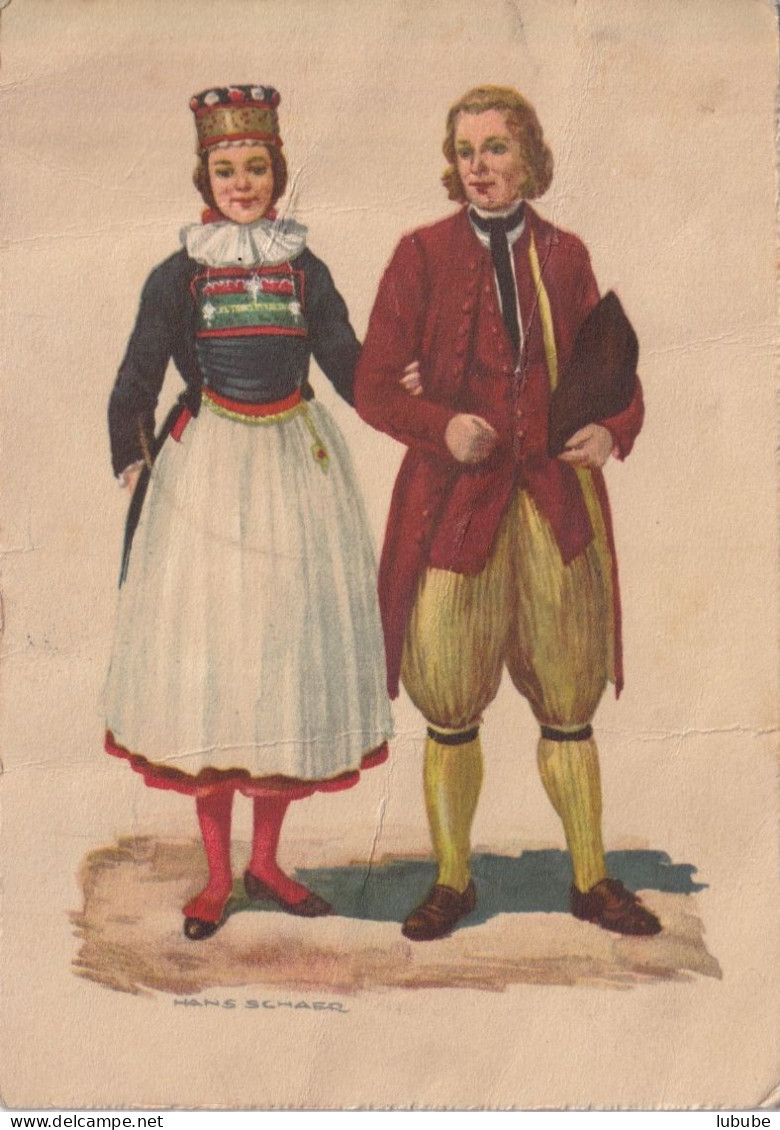Ruswil - Luzerner Brauttracht       Ca. 1940 - Ruswil