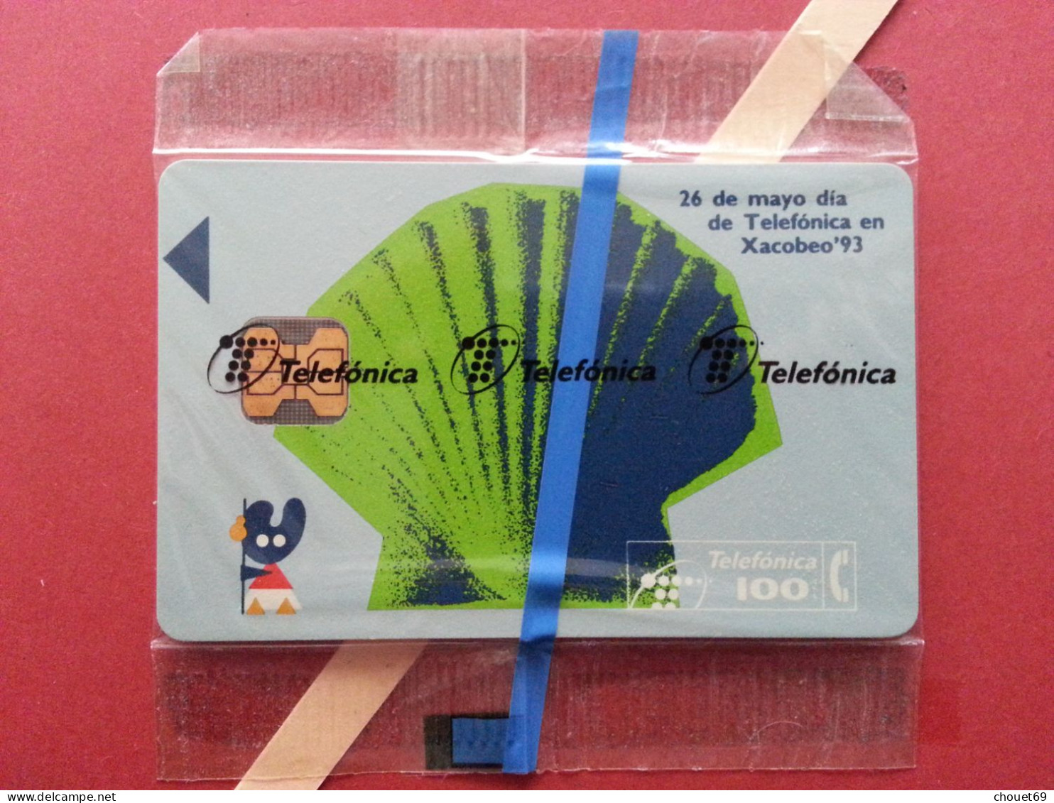 Telefónica - XACOBEO 93 - 11 000 Ex Blister MINT Folder (BQ0621 - Private Issues