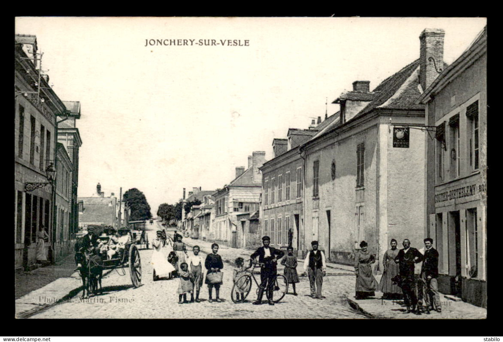 51 - JONCHERY-SUR-VESLE - LE CENTRE - Jonchery-sur-Vesle