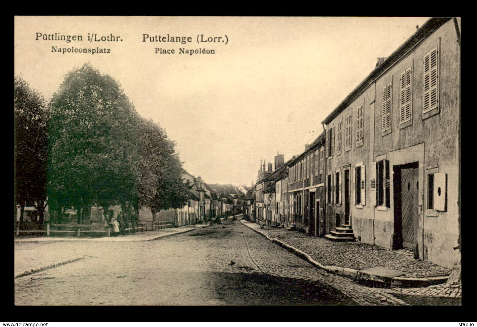 57 - PUTTELANGE - PLACE NAPOLEON - Puttelange