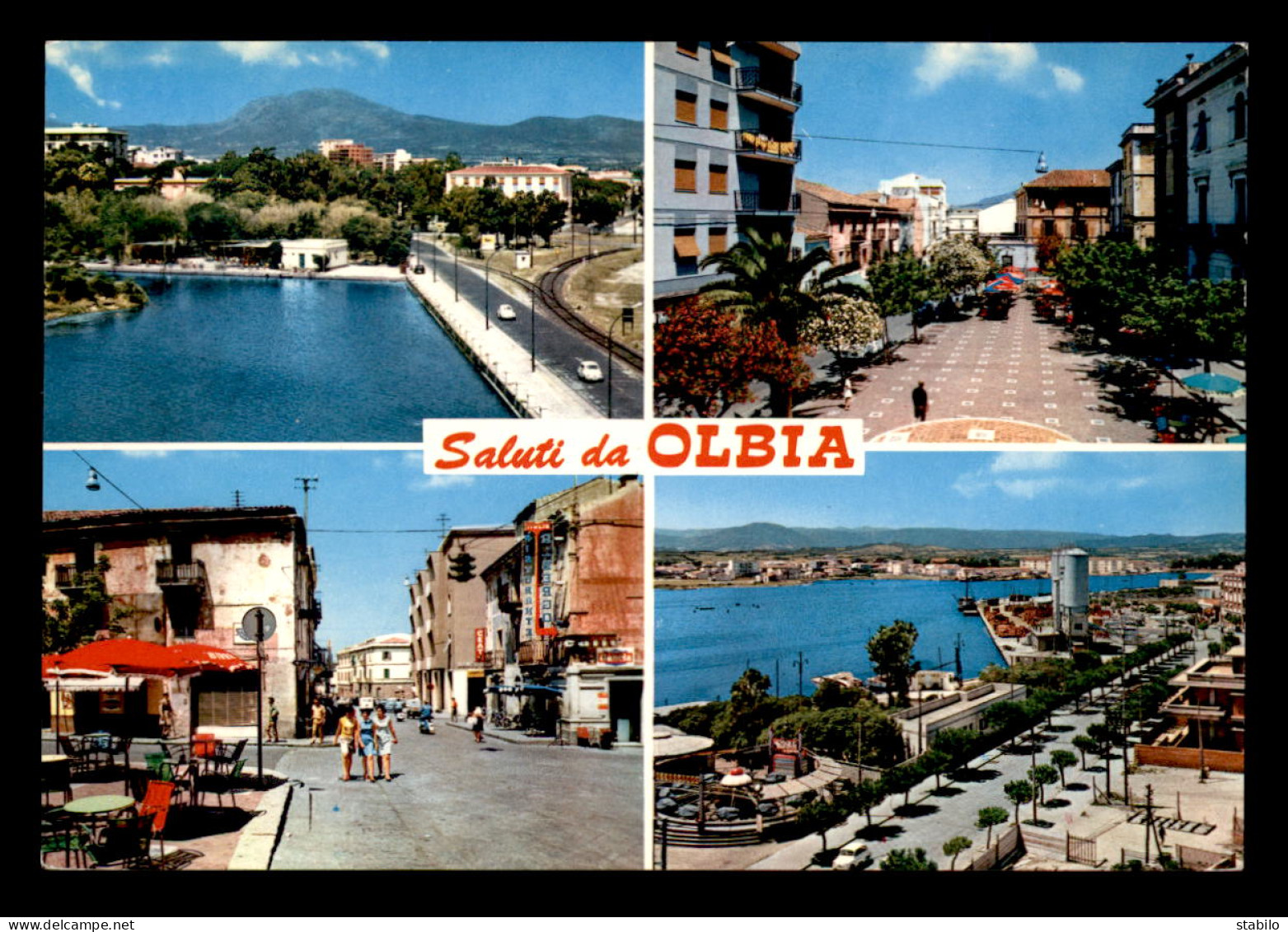 ITALIE - OLBIA - SALUTI - MULTIVUES - Olbia