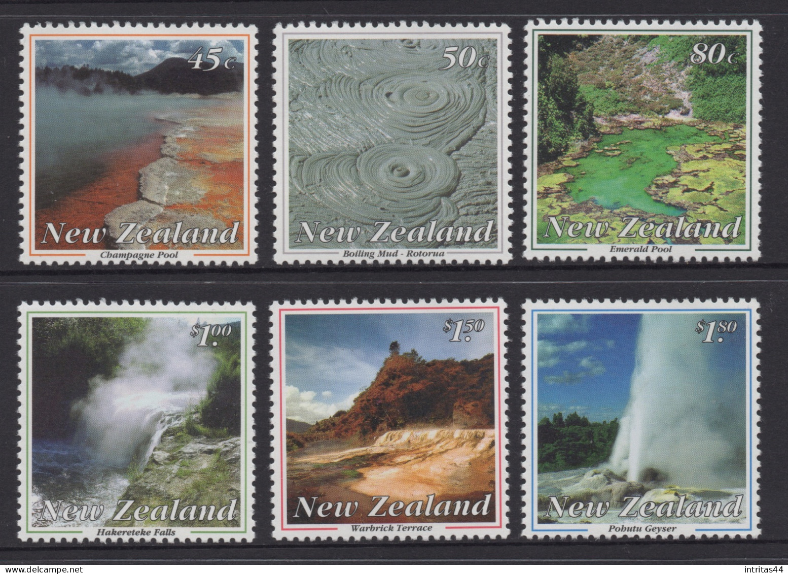 NEW ZEALAND 1993 " THERMAL WONDERS " SET MNH - Neufs