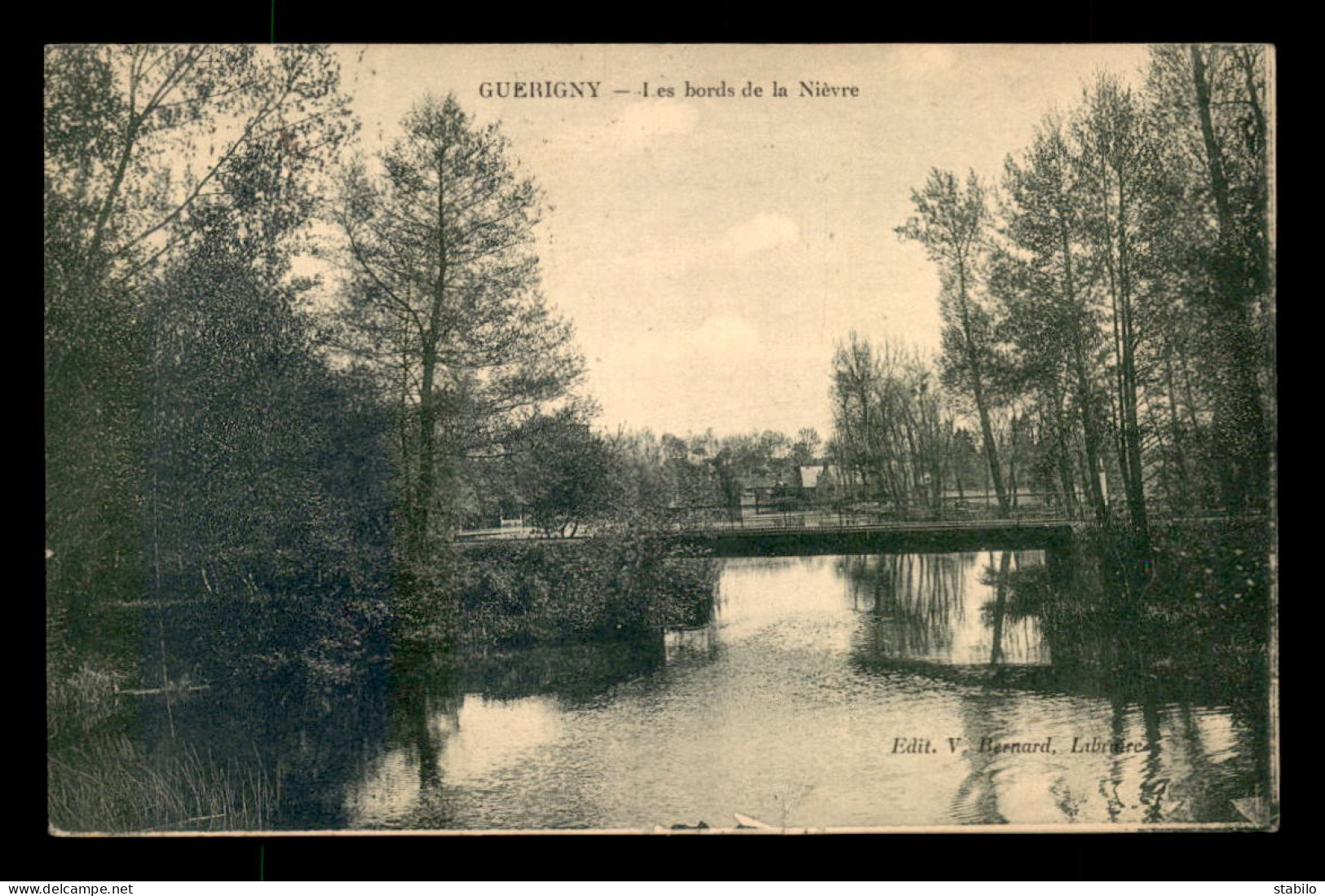 58 - GUERIGNY - LES BORDS DE LA NIEVRE - Guerigny