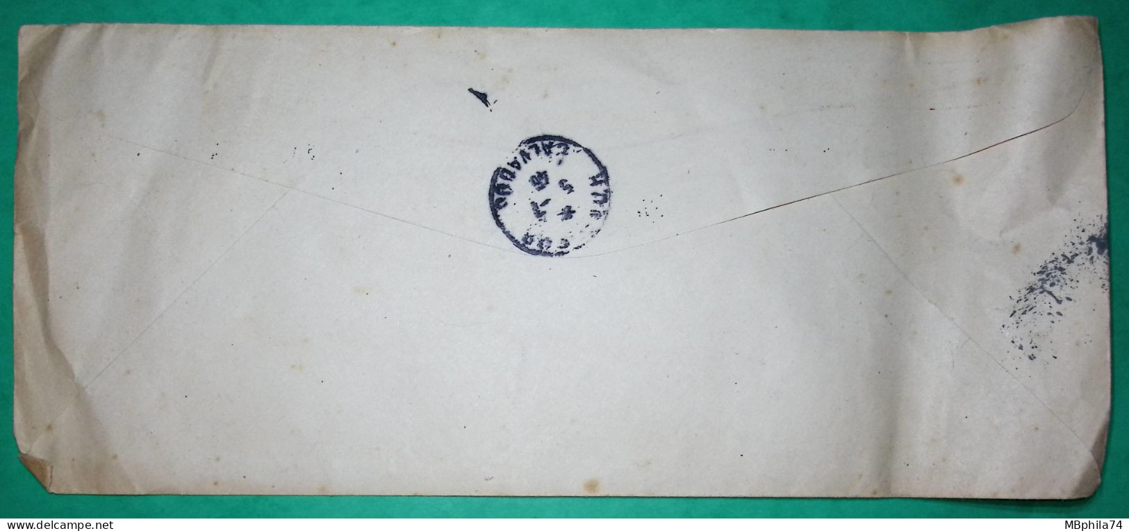 RECOMMANDE PAR AVION JOURNEE DU TIMBRE ST LOUIS SENEGAL AOF MAURITANIE 29 JUIN 1946 POUR HONFLEUR CALVADOS COVER FRANCE - Sonstige & Ohne Zuordnung