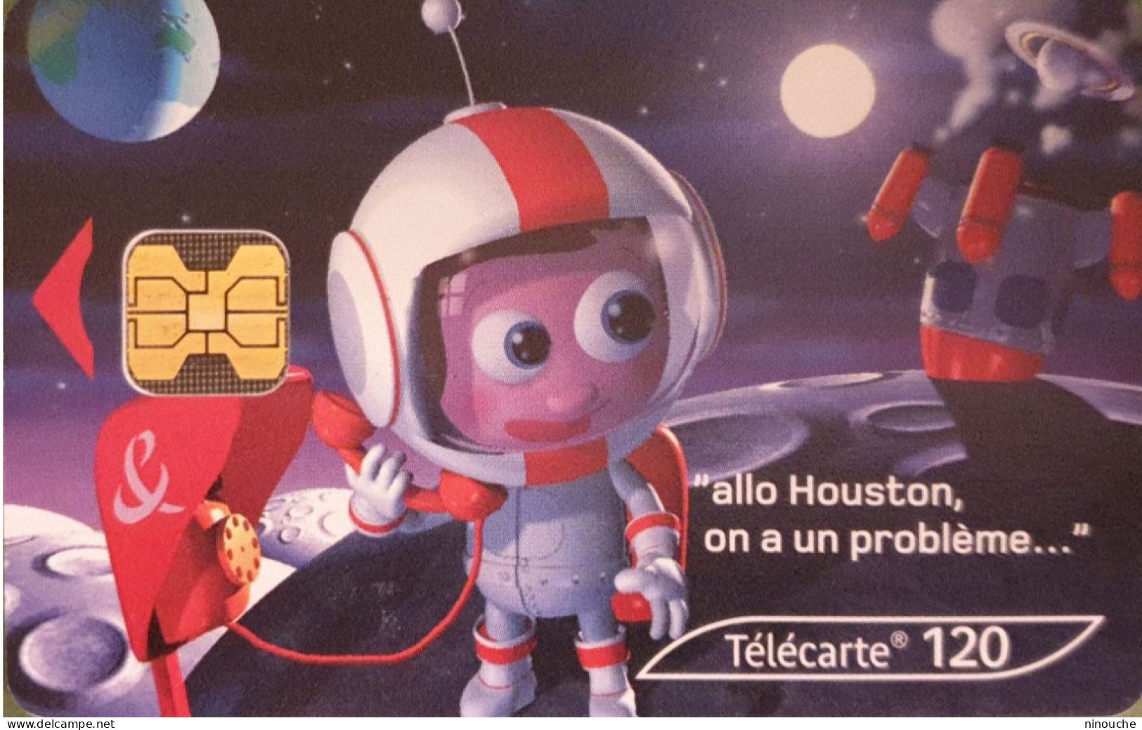 TELECARTE FRANCE / FRANCE TELECOM / 120 UNITÉS / ALLO HOUSTON ON A UN PROBLEME - Other - Europe