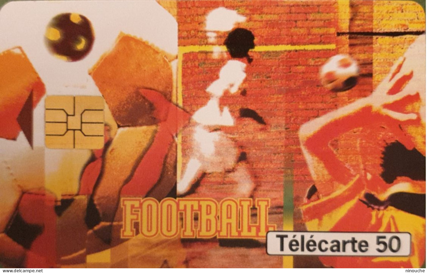 TELECARTE FRANCE  / FRANCE TELECOM / 50 UNITÉS / THEME FOOTBALL / STREET ART - Altri – Europa