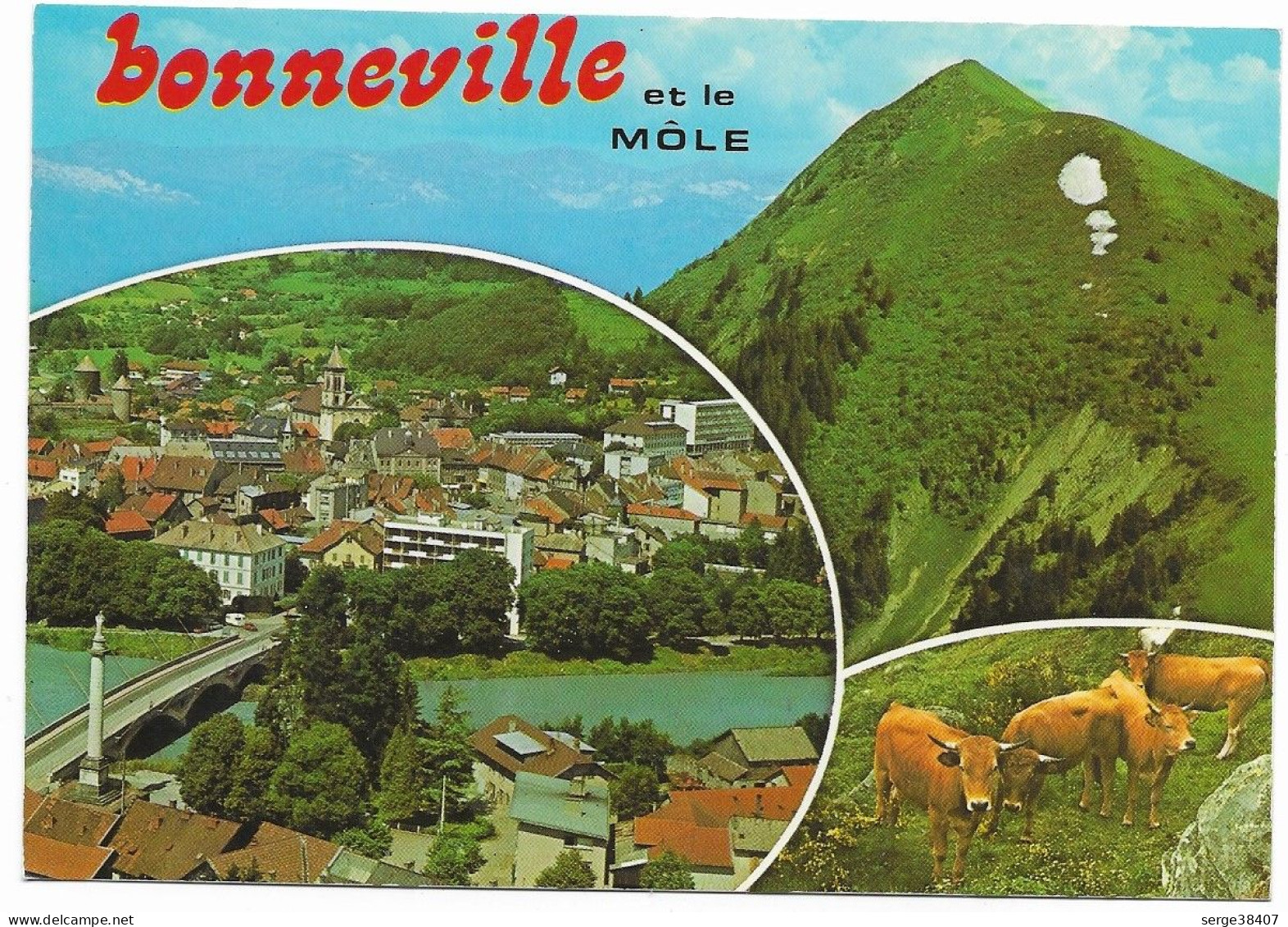 Bonneville Et Le Môle - Multivues - N° E 3091  # 12-22/5 - Bonneville