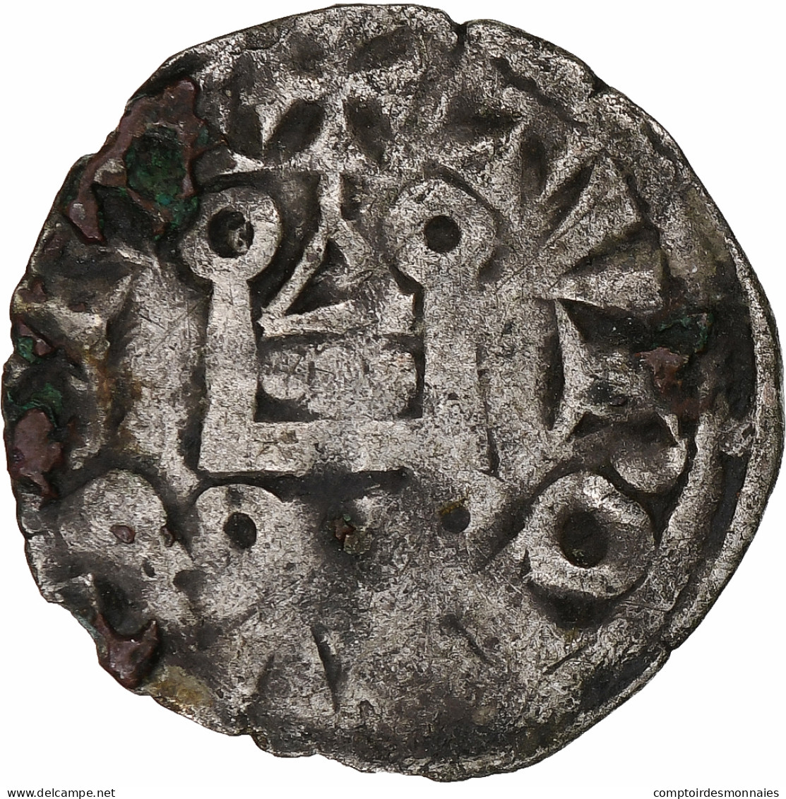 France, Louis VIII-IX, Denier Tournois, 1223-1244, Billon, TB+, Duplessy:187 - 1223-1226 Louis VIII The Lion