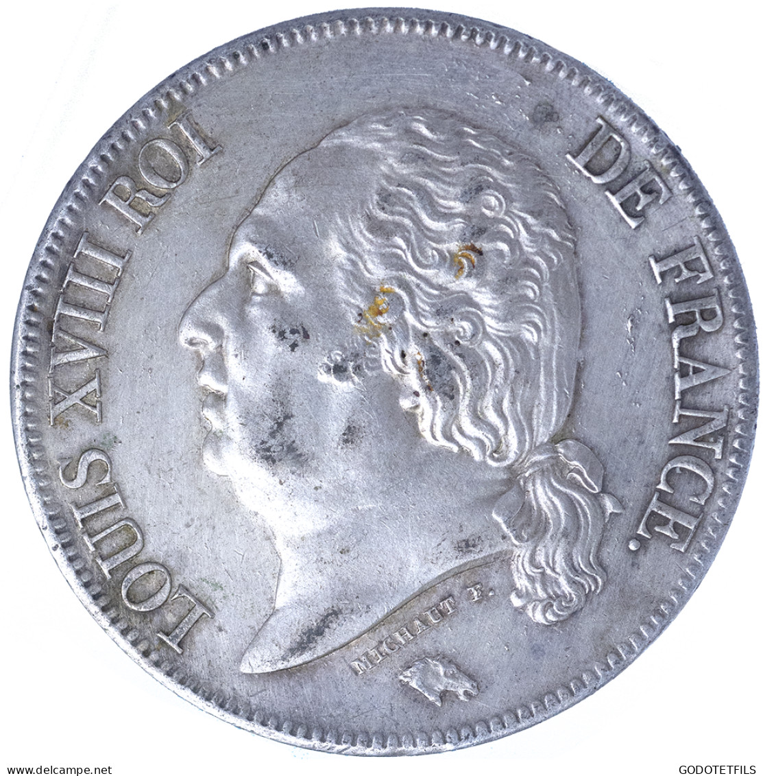 Louis XVIII-5 Francs 1824 Paris - 5 Francs