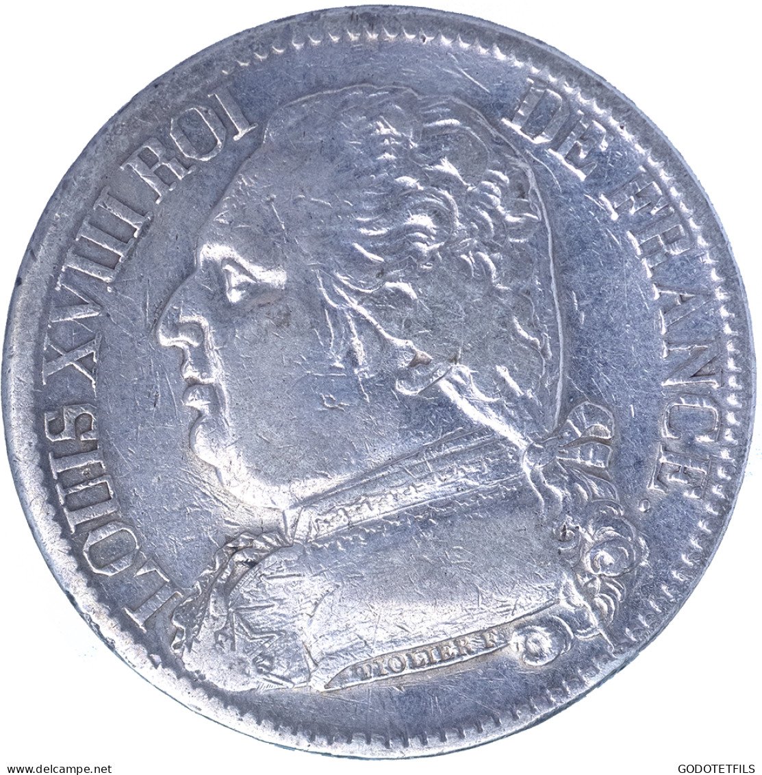 Louis XVIII-5 Francs 1814 Limoges - 5 Francs