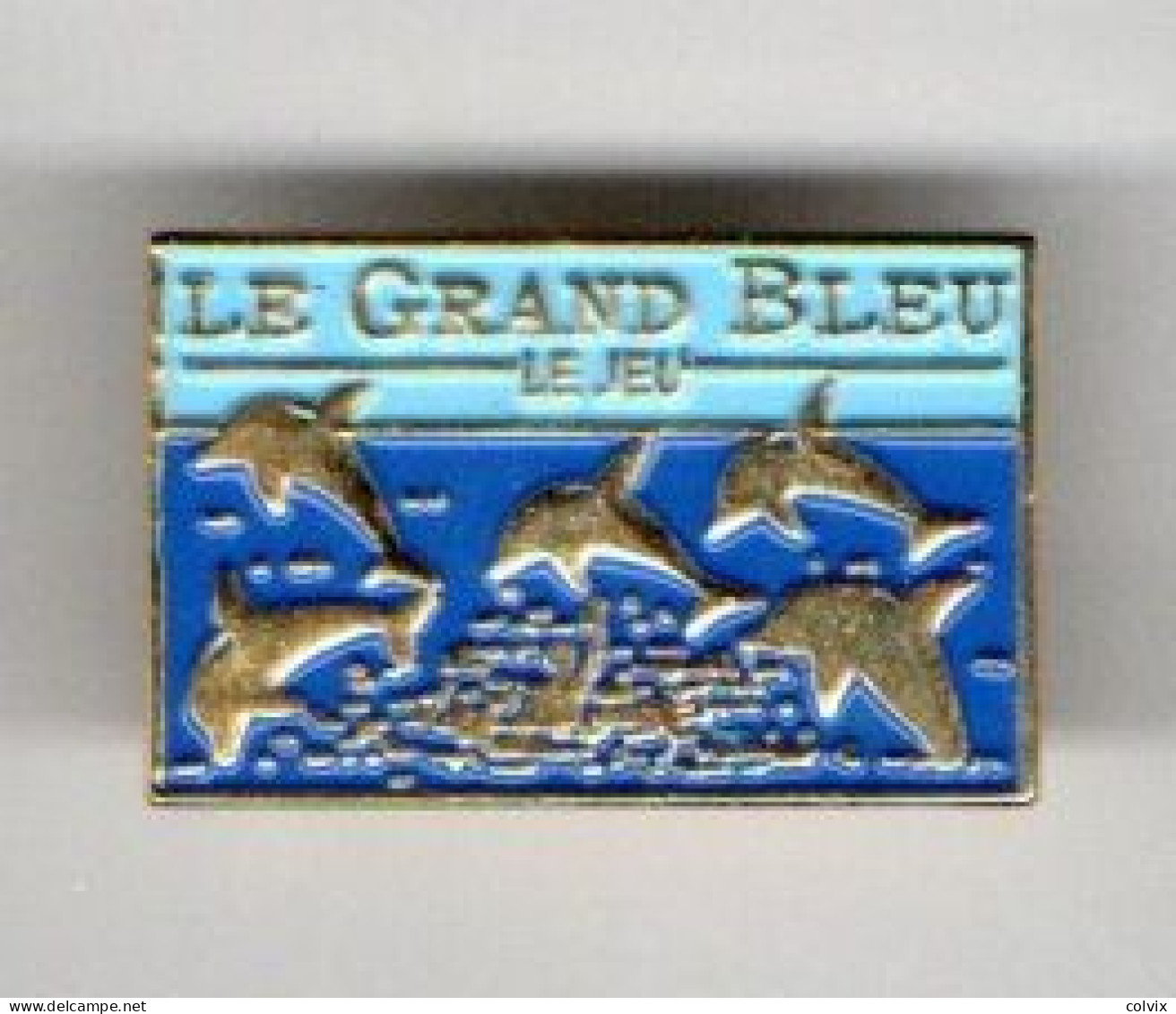 PIN'S JEU LE GRAND BLEU DAUPHIN - Juegos