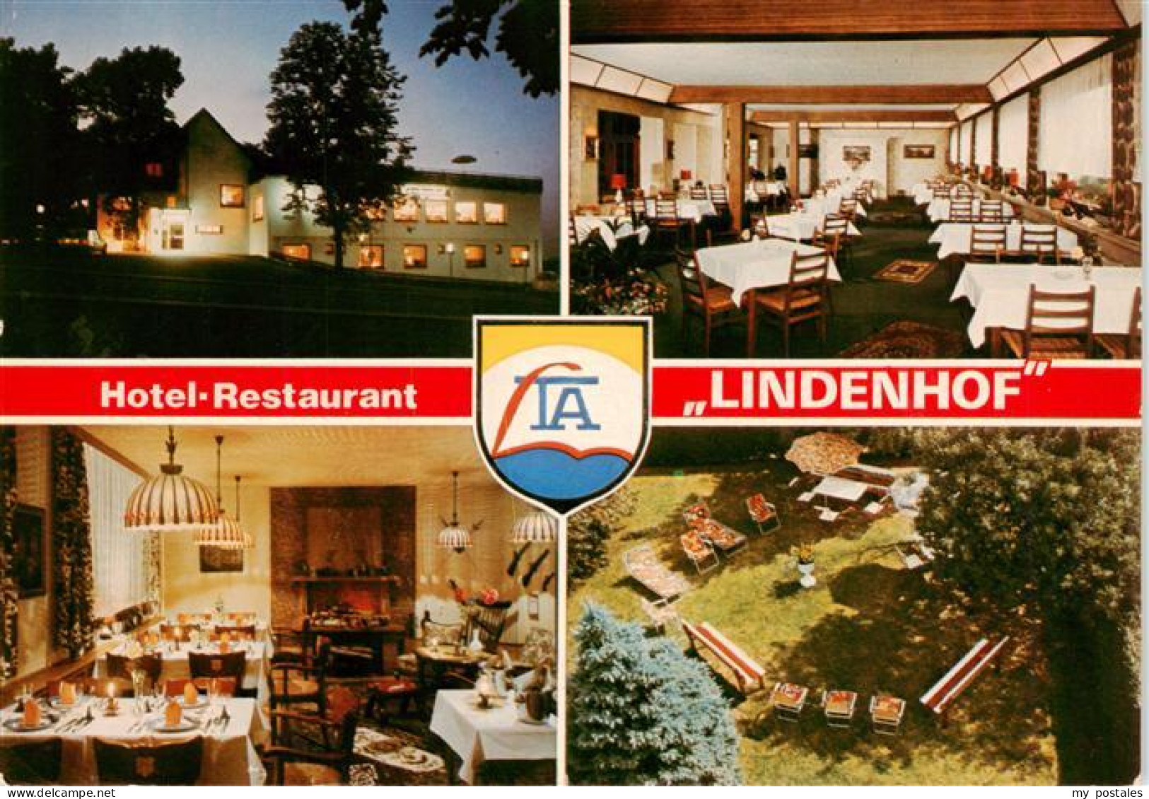 73919642 Sundern Sauerland Hotel Restaurant Lindenhof Gastraeume Fliegeraufnahme - Sundern