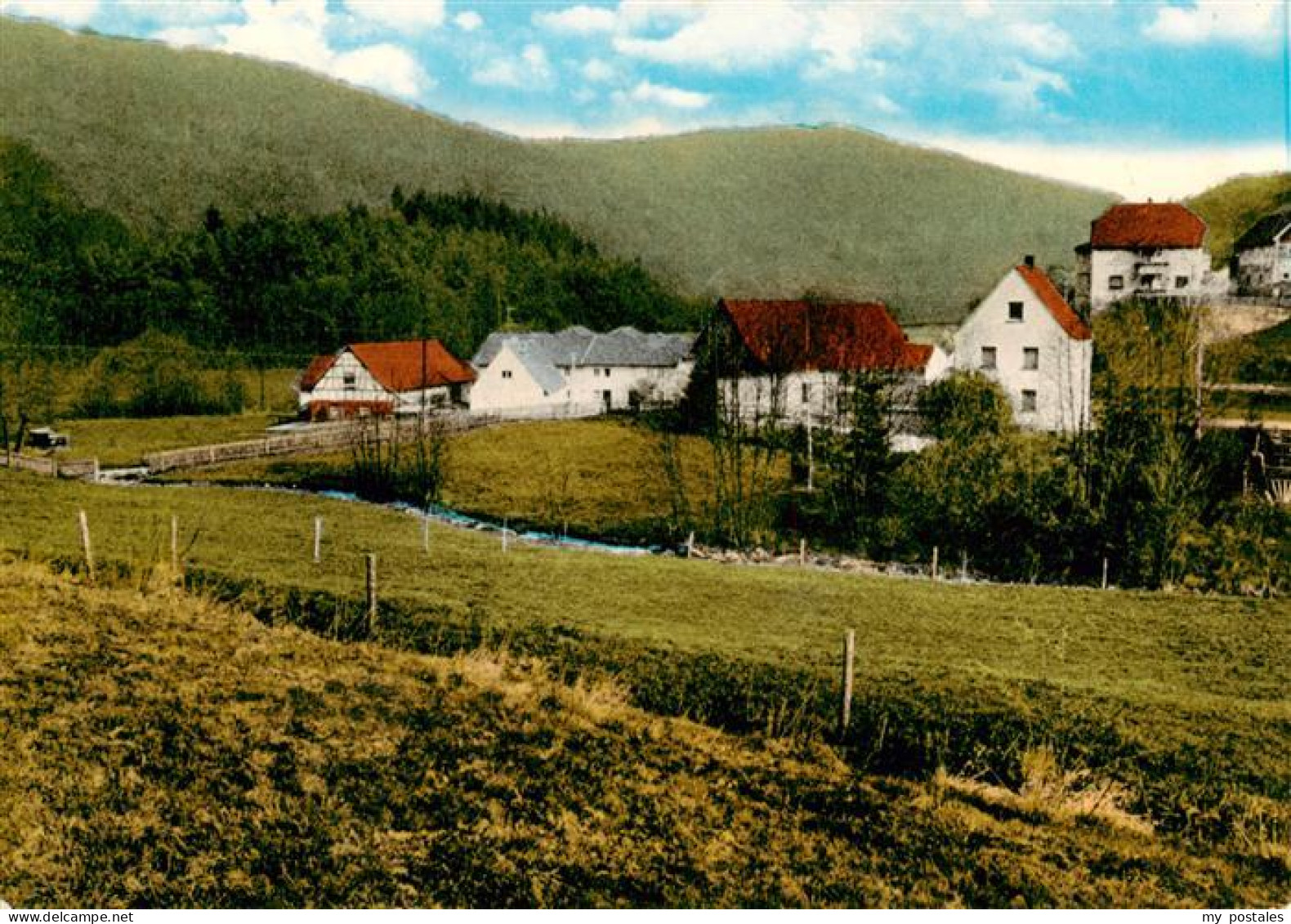 73878794 Heckmuehle Gemuenden Schondratal Bayern Gasthaus Pension Hermann Pabst  - Gemünden