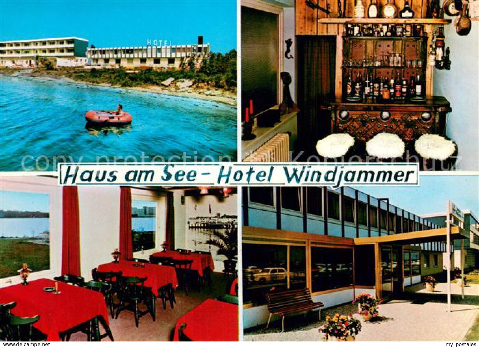 73739529 Heiligenhafen Ostseebad Haus Am See Hotel Windjammer Bar Gaststube Stra - Heiligenhafen