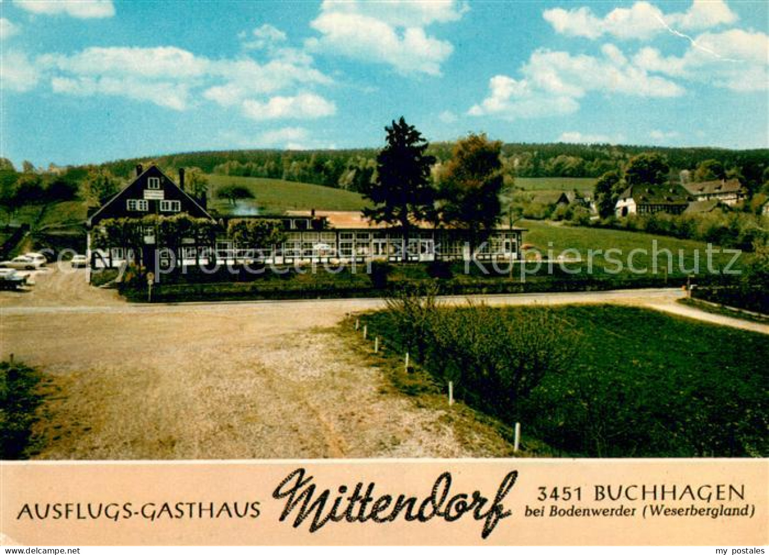 73716167 Buchhagen Ausflugsgasthaus Mittendorf Buchhagen - Bodenwerder