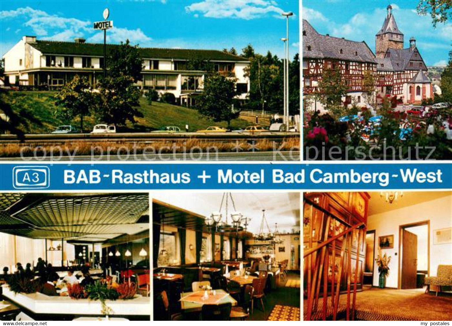 73715924 Bad Camberg BAB Rasthaus Und Motel Camberg West Gastraeume Kirche Bad C - Bad Camberg