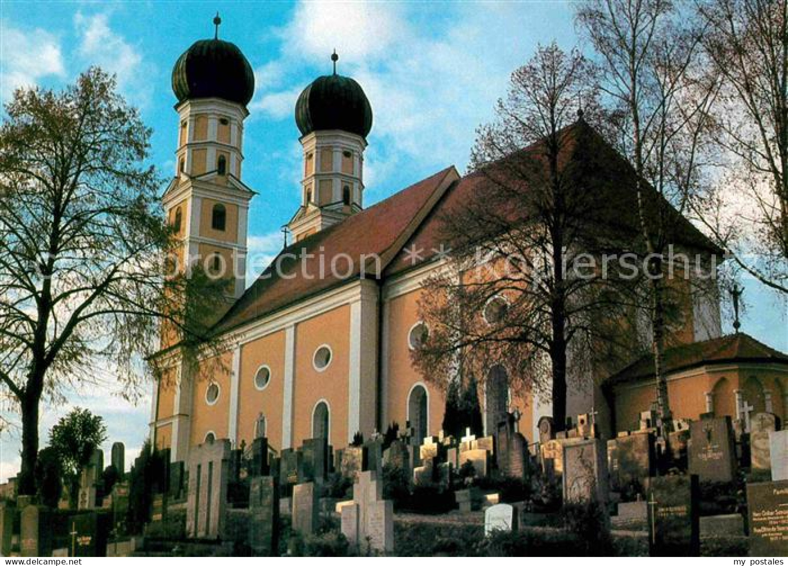 72865461 Pfarrkirchen Niederbayern Wallfahrtskirche Gartlberg Friedhof Pfarrkirc - Pfarrkirchen