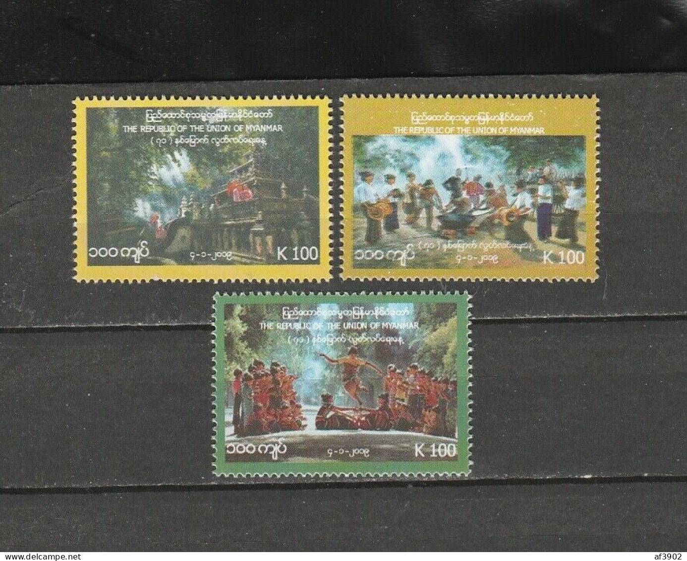 BURMA/MYANMAR STAMP 2019 ISSUED INDEPEDENCE DAY COMMEMORATIVE SET, MNH - Myanmar (Birmanie 1948-...)