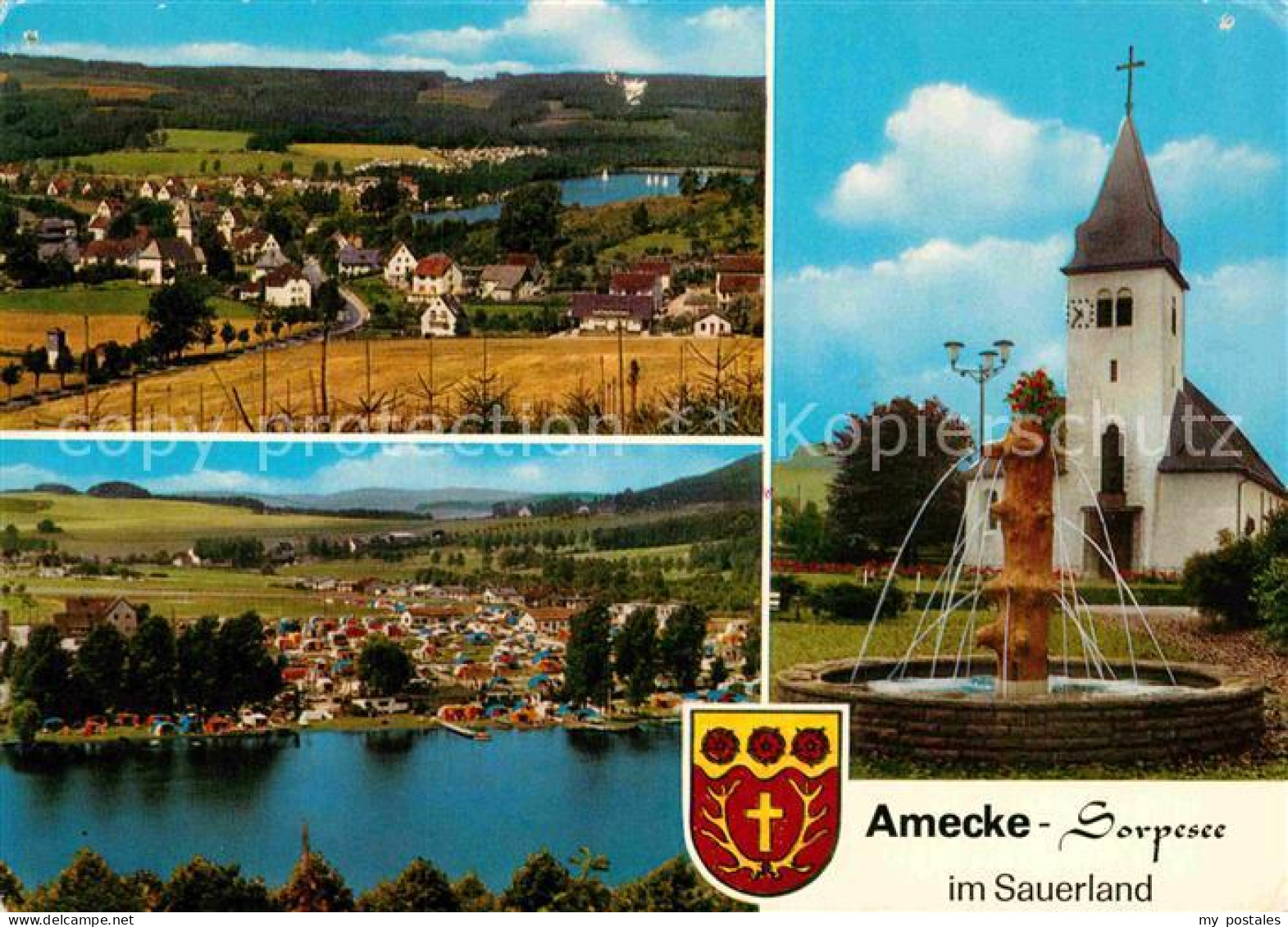 72864862 Amecke Kirche Brunnen  Amecke - Sundern