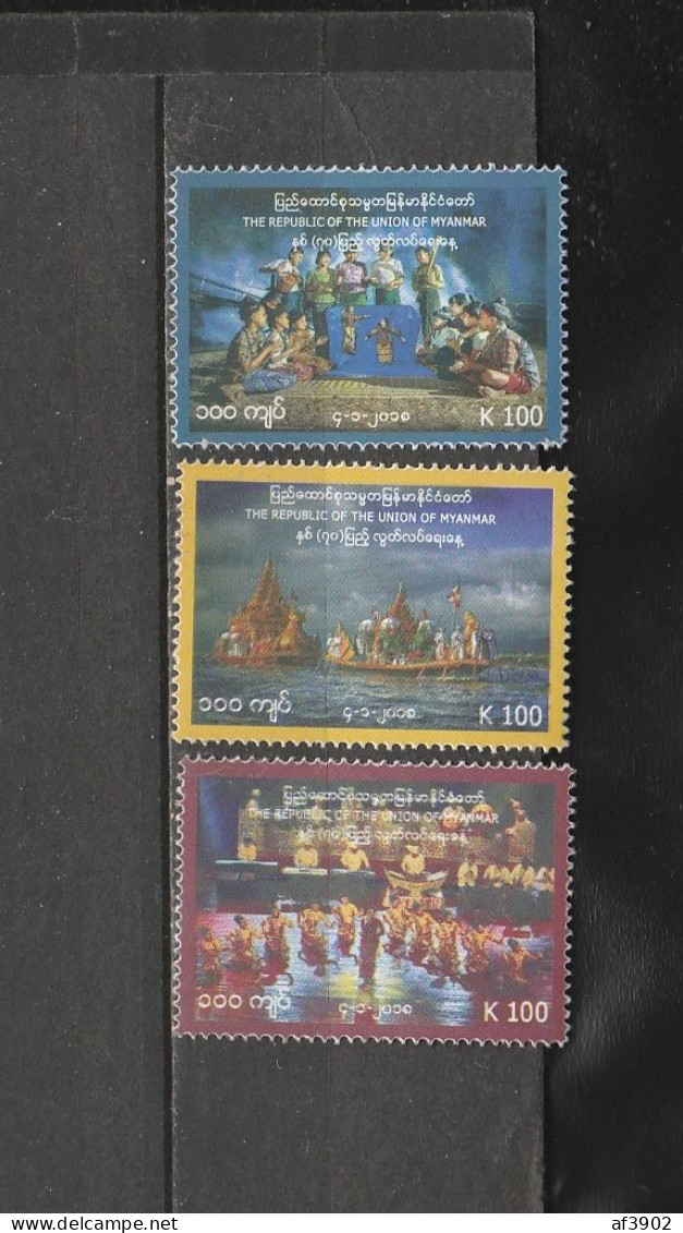 BURMA/MYANMAR STAMP 2018 ISSUED INDEPEDENCE DAY COMMEMORATIVE SET, MNH - Myanmar (Burma 1948-...)