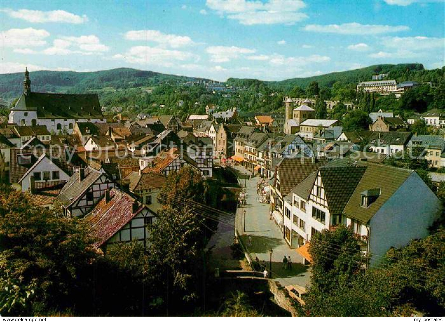 72863722 Bad Muenstereifel Stadtpanorama Blick Vom Burgberg Bad Muenstereifel - Bad Muenstereifel