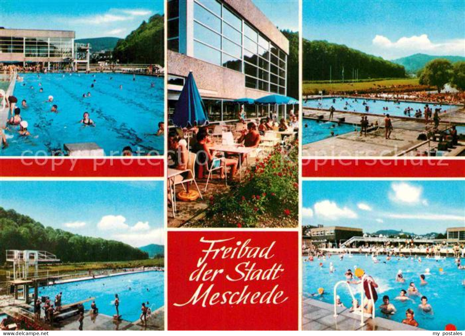 72862390 Meschede Stadtbad Freibad Cafe Terrasse Arnsberg - Arnsberg