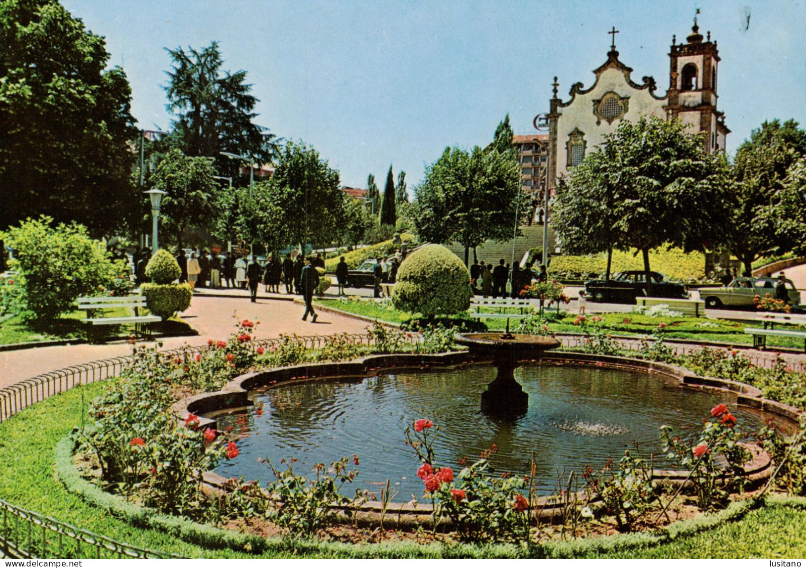 Viseu, Jardim Tomas Ribeiro, Portugal - Viseu