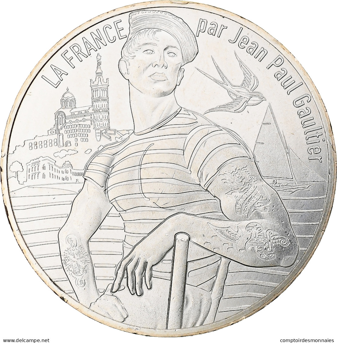 France, 10 Euro, Jean-Paul Gaultier (La Provence Rayonnante), 2017, MDP, SPL - France