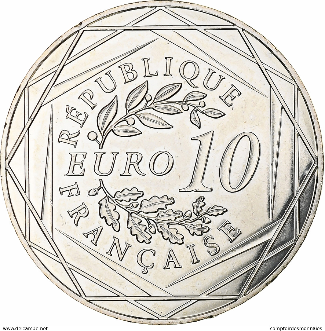 France, 10 Euro, Coq, 2016, MDP, SPL, Argent - France