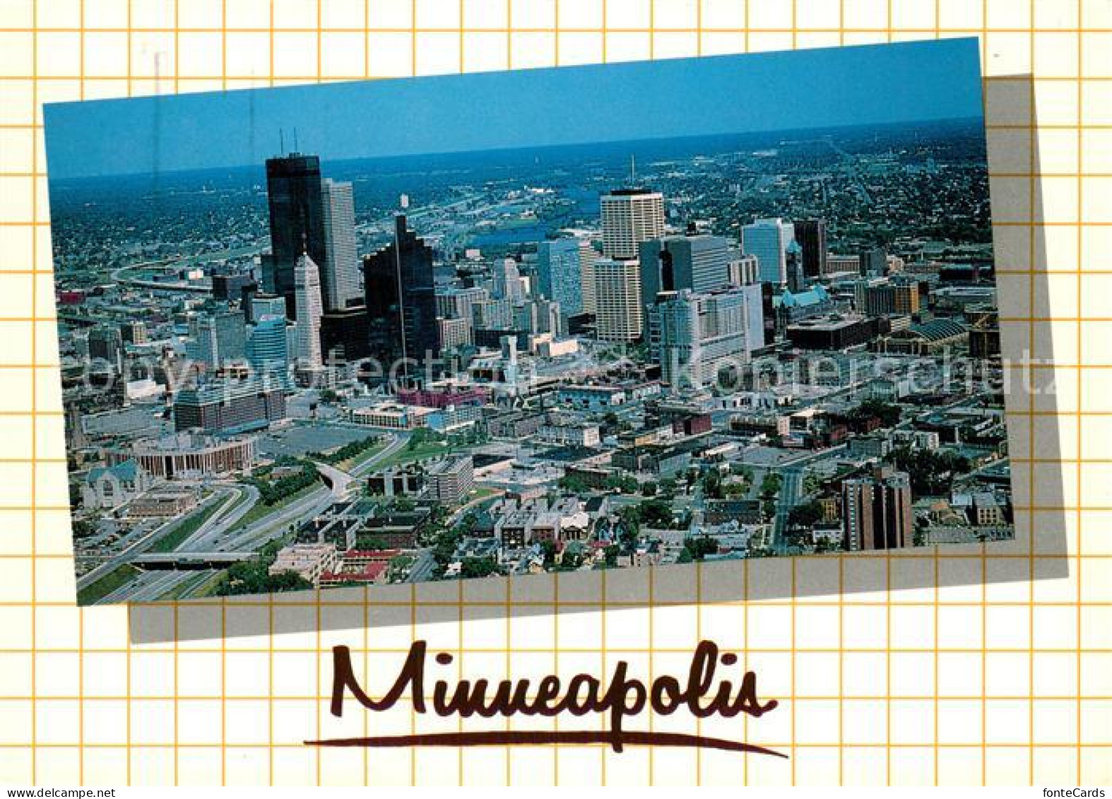 73716114 Minneapolis_Minnesota Aerial View - Autres & Non Classés