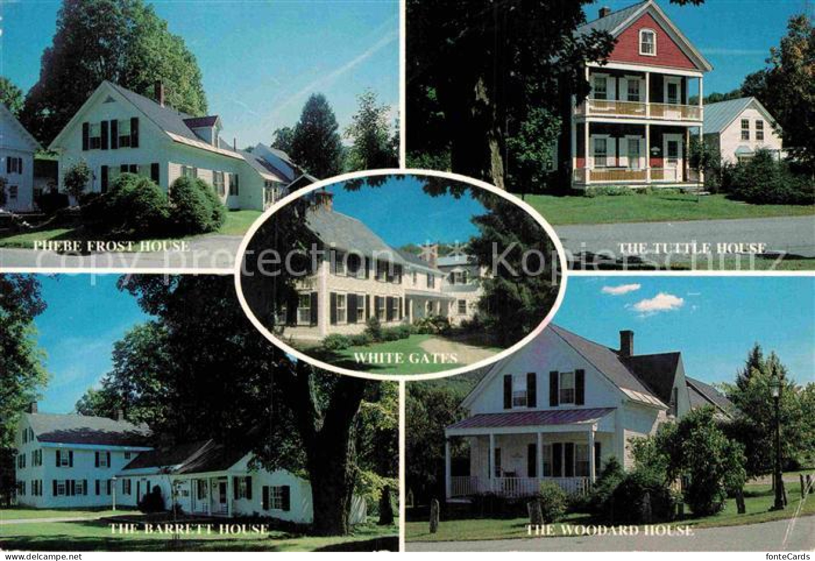 72861966 Grafton_Vermont Phebe Frost House Tuttle House Barrett House Woodard Ho - Otros & Sin Clasificación