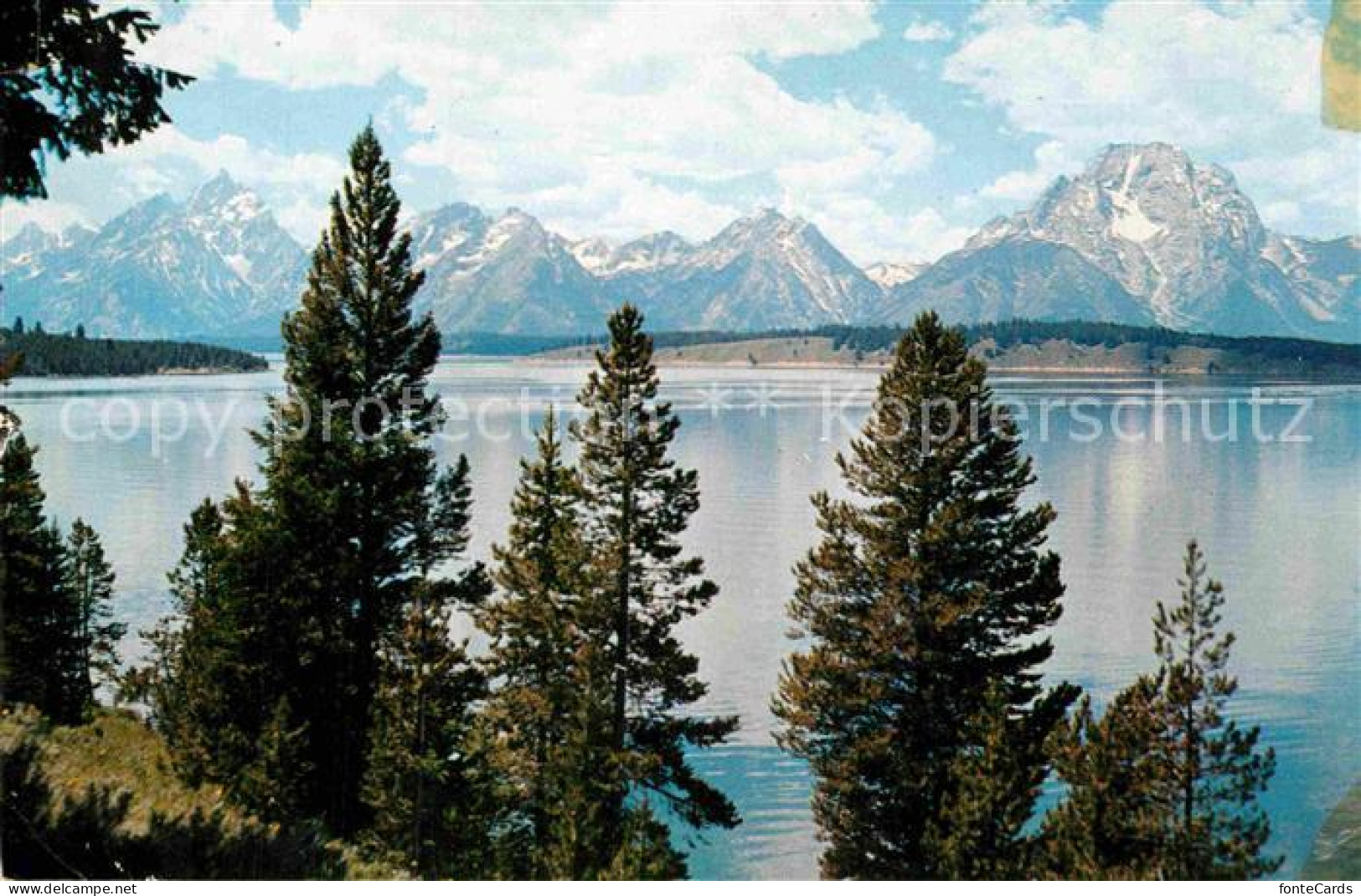 72860281 Jackson_Hole_Wyoming The Teton Range And Jackson Lake - Otros & Sin Clasificación
