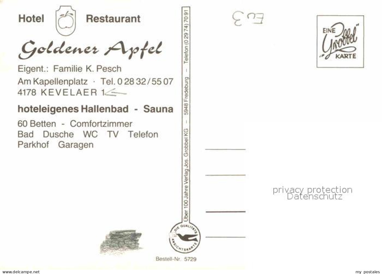 72859839 Kevelaer Hotel Restaurant Goldener Apfel Kevelaer - Kevelaer