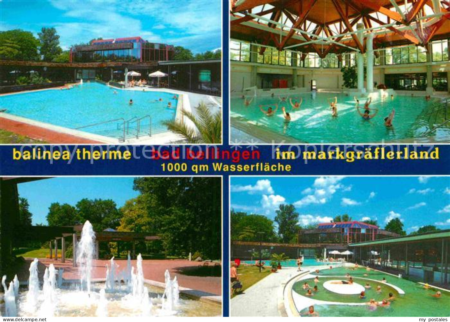 72859221 Bad Bellingen Thermal Hallen Und Freibad Springbrunnen Bad Bellingen - Bad Bellingen