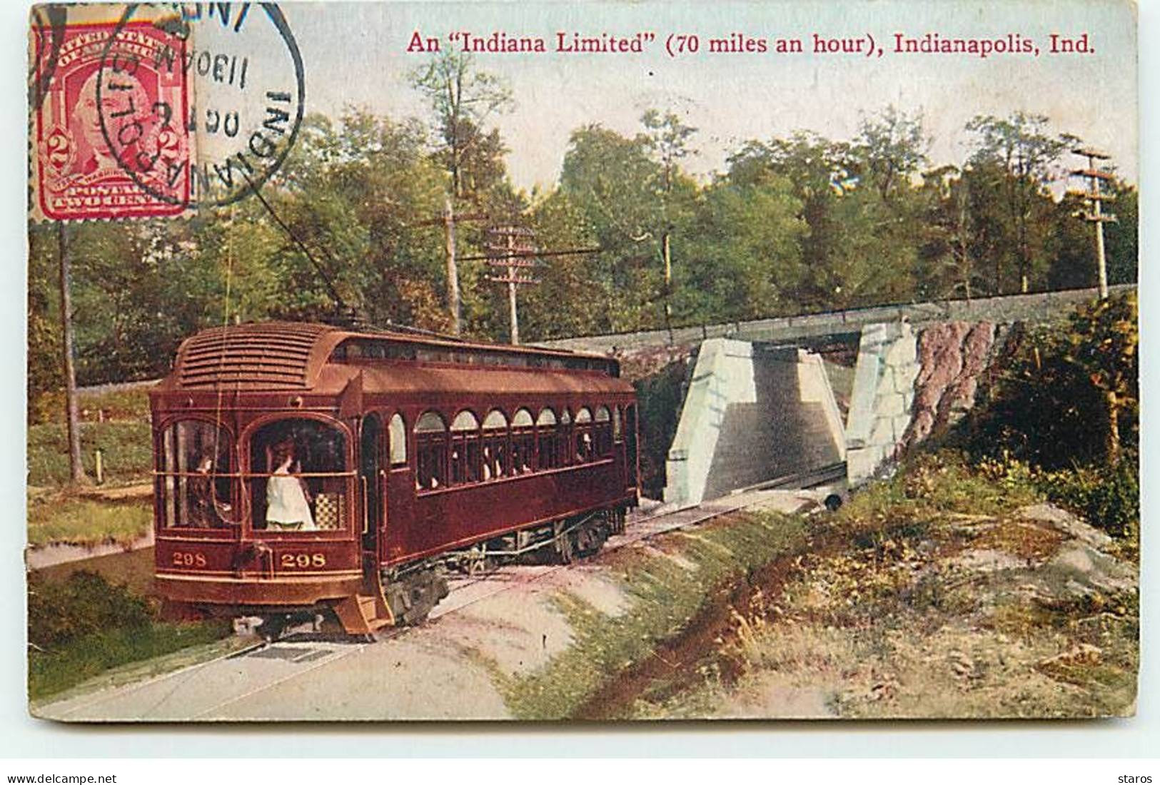 Etats-Unis - INDIANA - INDIANAPOLIS - An Indiana Limited - Train - Indianapolis