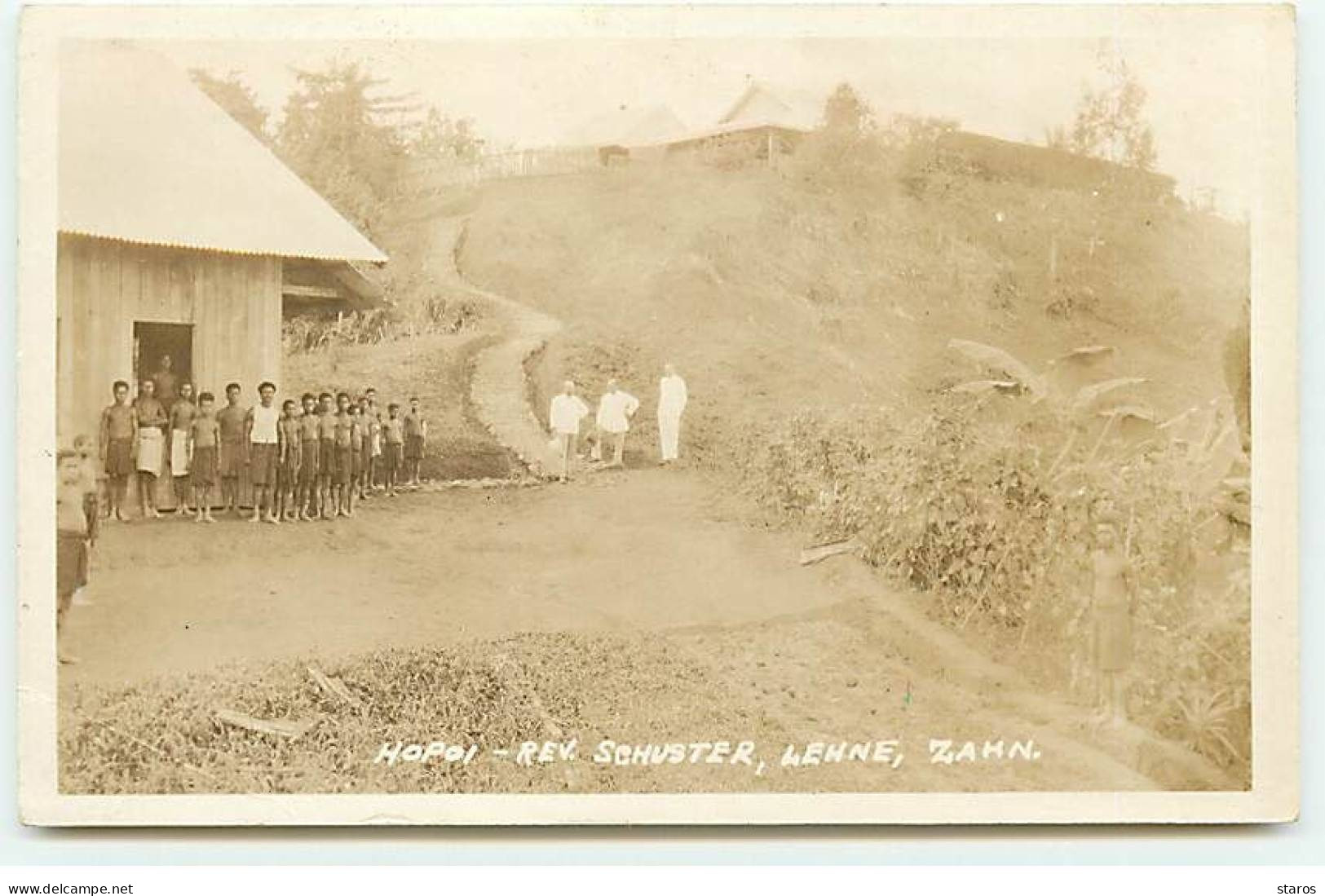 Papouasie Nouvelle Guinée - Hopoi - Rev. Schuster - Lehne - Papua New Guinea