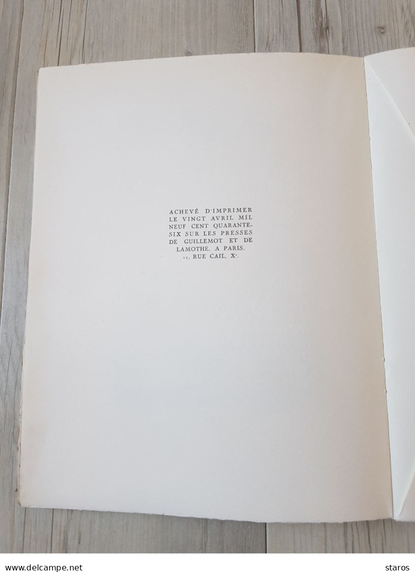 Contes en Vers de Claude de Rulhière - 1946 - Contes érotiques - Exemplaire 457/573 - Port Gratuit / Free shipping