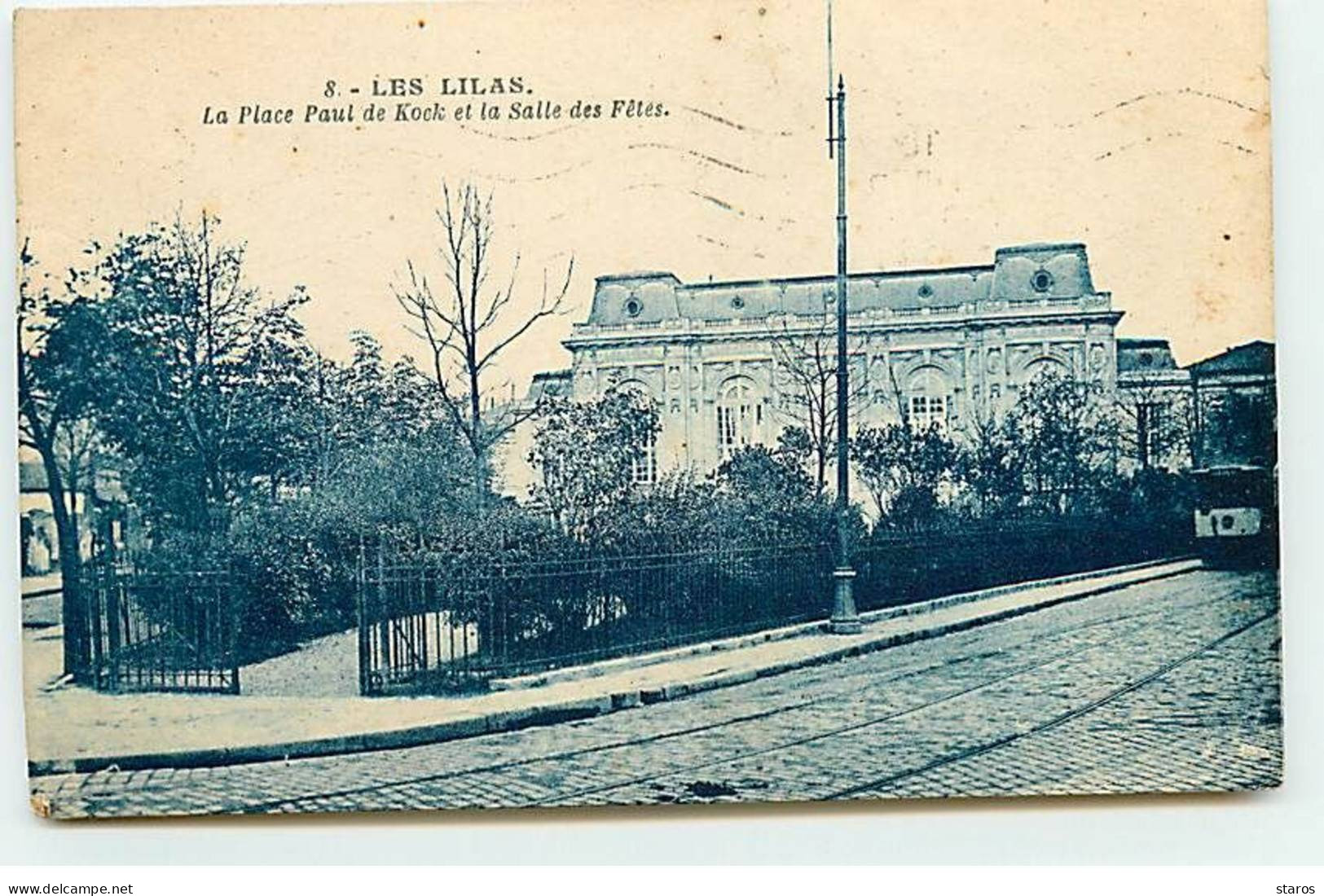 LES LILAS - La Place Paul De Kock Et La Salle Des Fêtes - Les Lilas