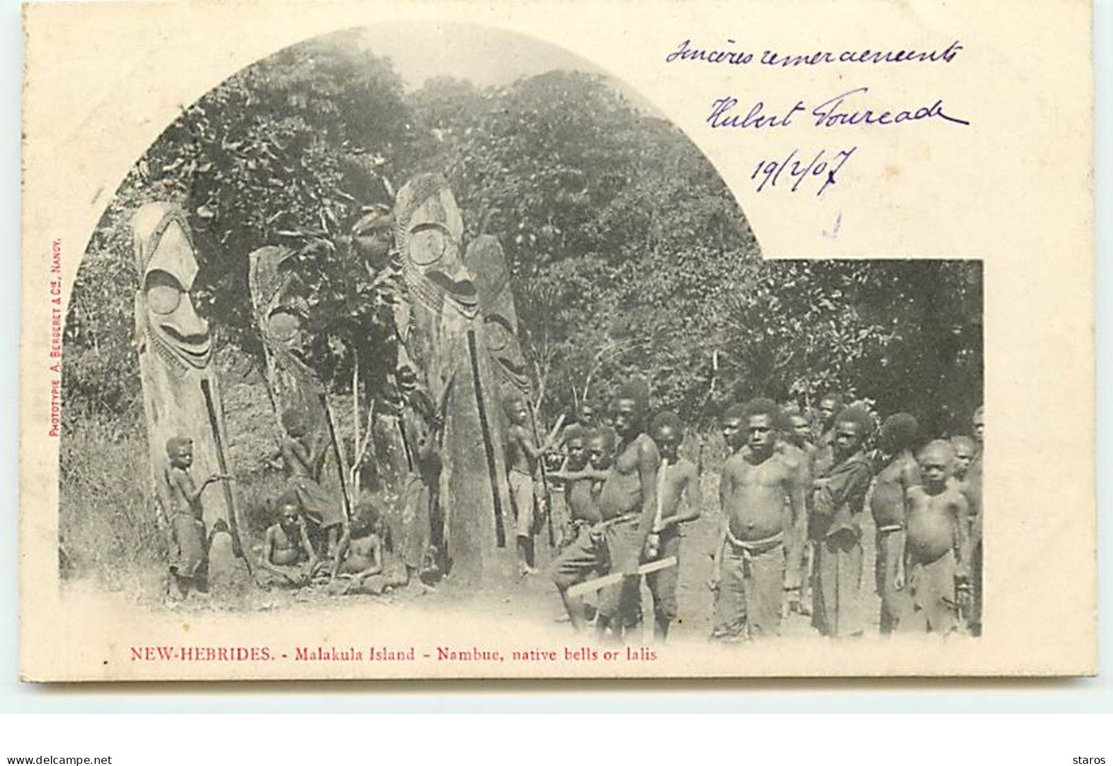 VANUATU - NEW-HEBRIDES - Malakula Island - Nambue, Native Bells Or Lalis - Totem - Vanuatu