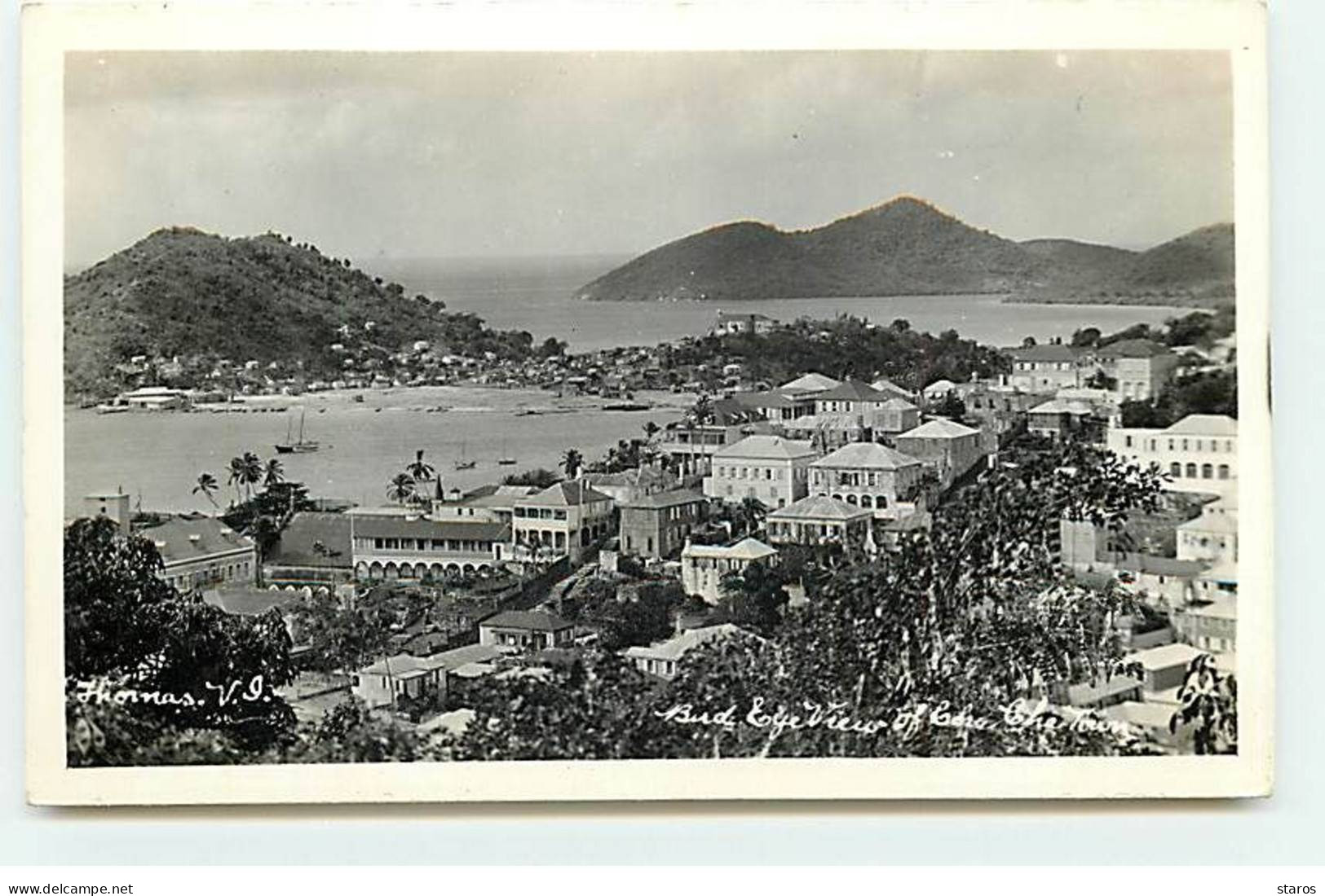 Antilles - VIRGIN ISLAND - SAINT-THOMAS - Bird Eye View - Vue Générale - Amerikaanse Maagdeneilanden