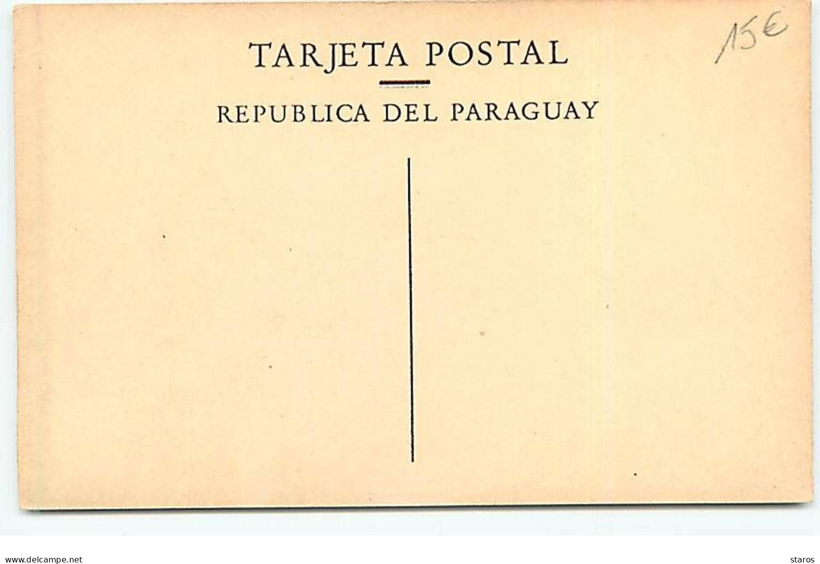 PARAGUAY - Viejo Colono De San Bernardino - Paraguay