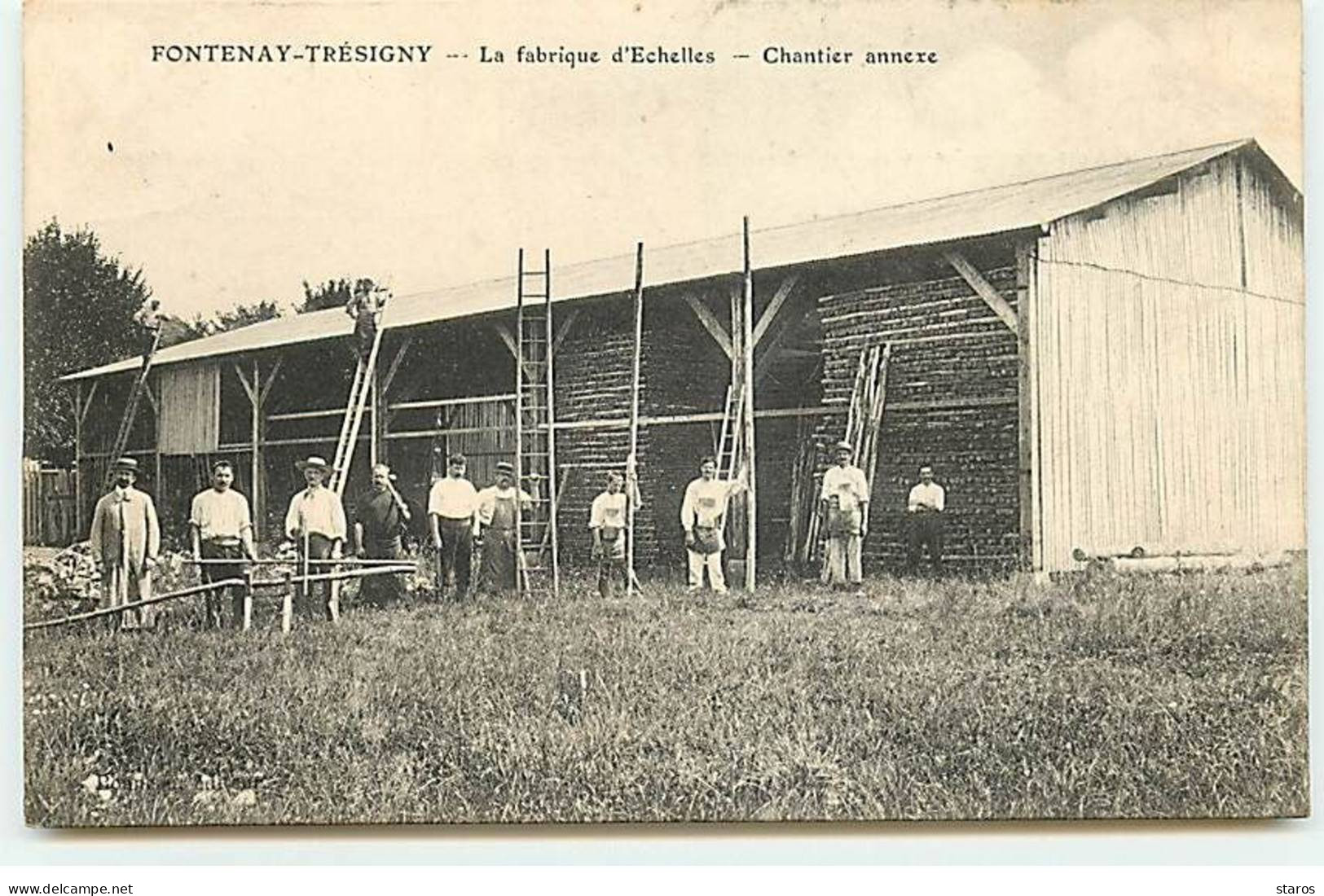 FONTENAY TRESIGNY - La Fabrique D'Echelles - Chantier Annexe - Fontenay Tresigny