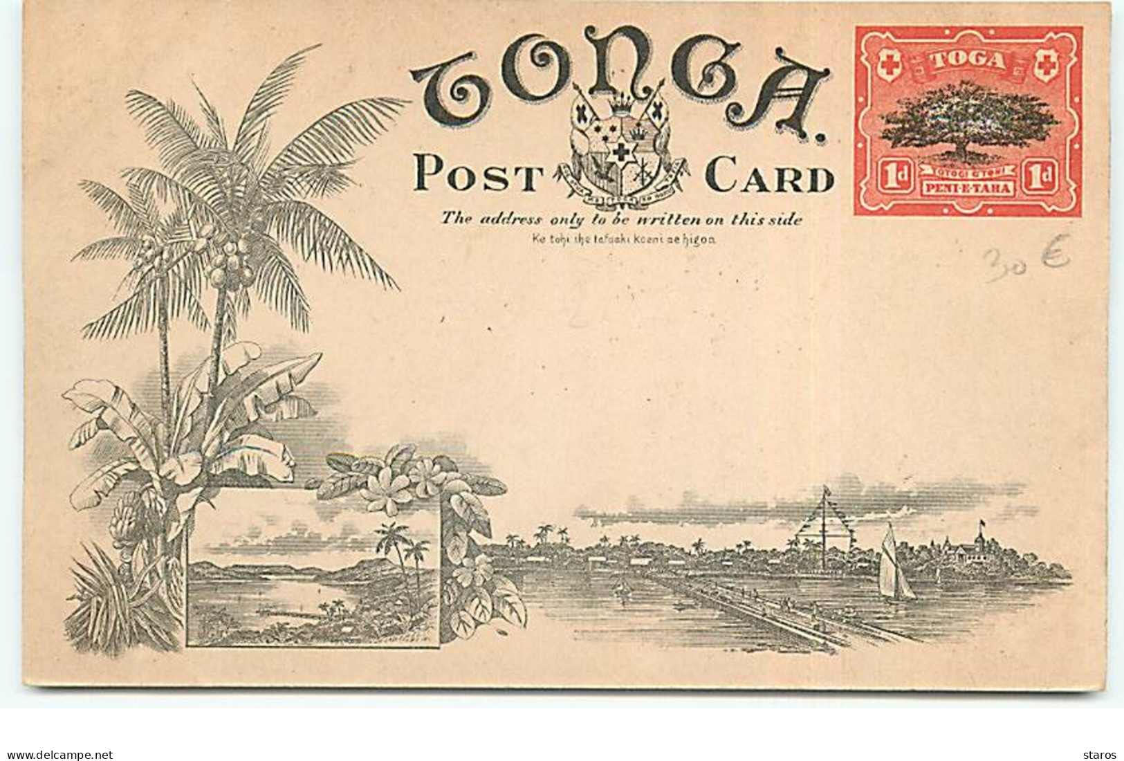 TONGA - The British Residency - Tonga