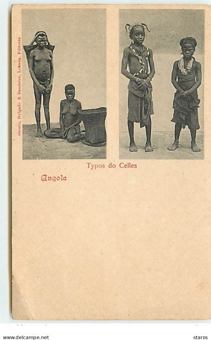 ANGOLA - Typos Do Celles - Nu - Angola