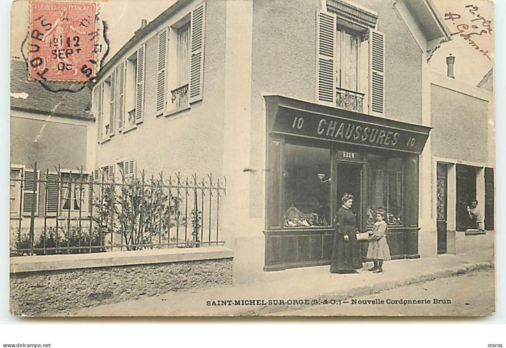 SAINT-MICHEL-SUR-ORGE - Nouvelle Cordonnerie Brun - Chaussures - Saint Michel Sur Orge