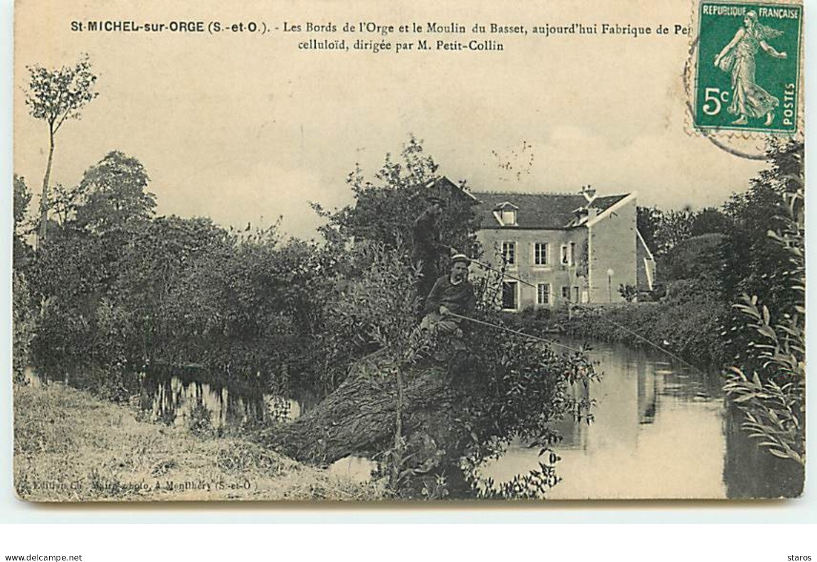 SAINT-MICHEL-SUR-ORGE - Les Bords De L'Orge Et Le Moulin Du Basset, ... - Fabrique De Peignes - Saint Michel Sur Orge