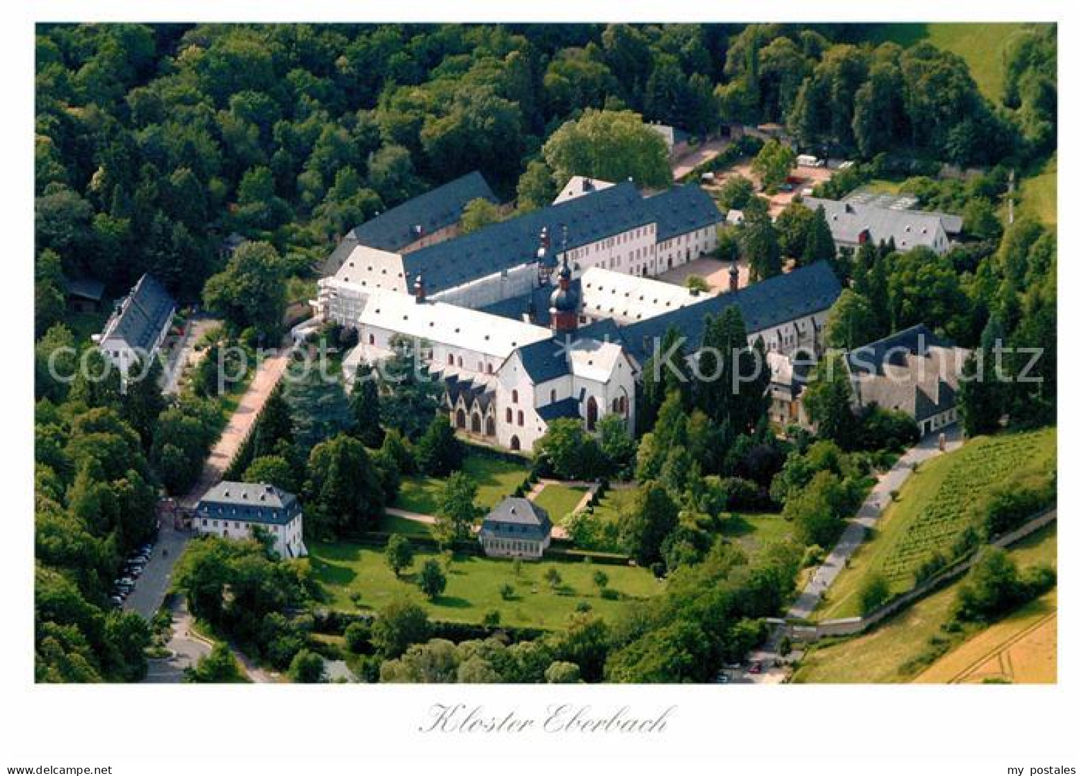 72858103 Kloster Eberbach Fliegeraufnahme Eltville Am Rhein - Eltville