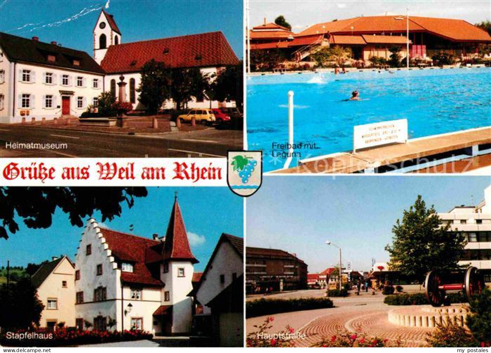 72857501 Weil Am Rhein Heimatmuseum Laguna Freibad Stapfelhaus Hauptstrasse Weil - Weil Am Rhein