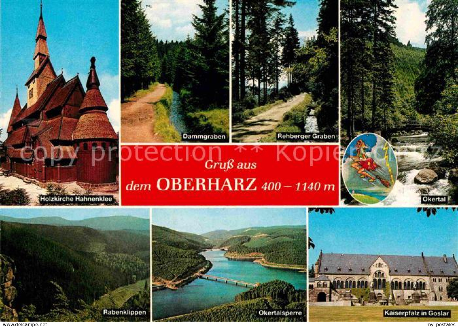 72857103 Oberharz Region Kaiserpfalz Goslar Okertalsperre Rabenklippen Okertal R - Harzgerode